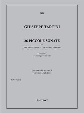 Giuseppe Tartini: 26 Piccole Sonate