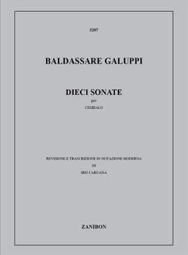 Baldassare Galuppi: Dieci Sonate (8 Sonate E 2 Divertimenti)