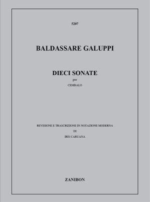 Baldassare Galuppi: Dieci Sonate (8 Sonate E 2 Divertimenti)