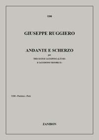 Giuseppe Ruggiero: Andante E Scherzo