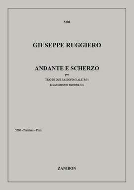 Giuseppe Ruggiero: Andante E Scherzo