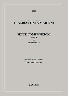 Giovanni Battista Martini: 7 Composizioni Inedite Per Clavicembalo