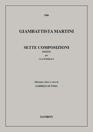 Giovanni Battista Martini: 7 Composizioni Inedite Per Clavicembalo