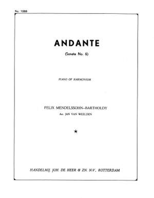 Felix Mendelssohn Bartholdy: Andante