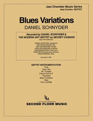 Daniel Schnyder: Blues Variations