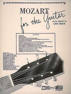 Wolfgang Amadeus Mozart: Mozart for Guitar