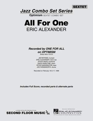 Eric Alexander: All for One
