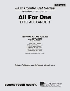 Eric&#x20;Alexander&#x3A;&#x20;All&#x20;for&#x20;One