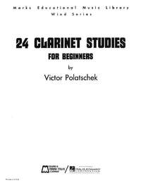 Victor Polatschek: 24 Clarinet Studies for Beginners