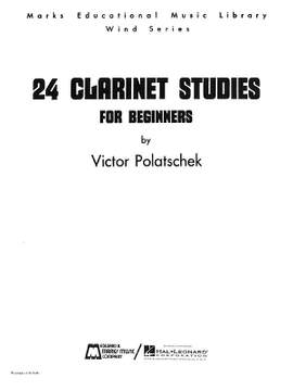 Victor Polatschek: 24 Clarinet Studies for Beginners
