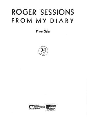 Roger Sessions: From My Diary