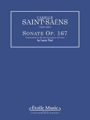 Camille Saint-Saëns: Sonata Op. 167