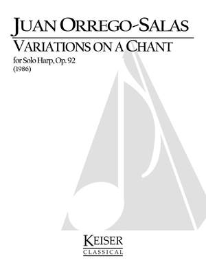 Juan Orrego-Salas: Variations on a Chant Op. 92