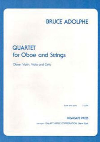 Bruce Adolphe: Quartet for Oboe & Strings