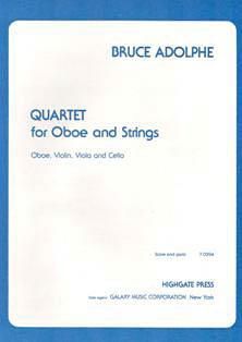 Bruce Adolphe: Quartet for Oboe & Strings