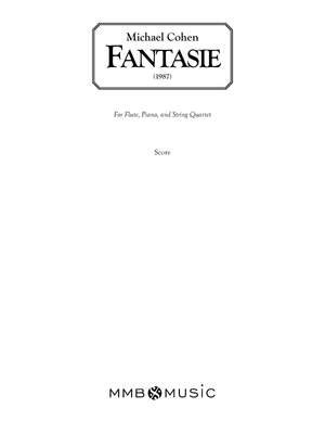 Michael Cohen: Fantasie for Flute, Piano and String Quartet