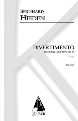 Bernhard Heiden: Divertimento for Tuba and Eight Instruments
