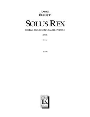 David Schiff: Solus Rex