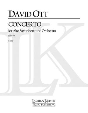 David Ott: Saxophone Concerto