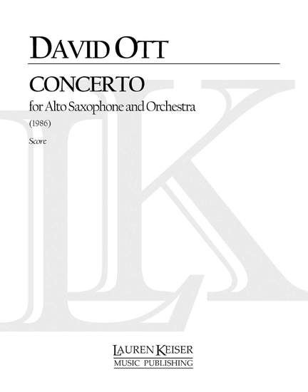 David Ott: Saxophone Concerto