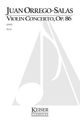 Juan Orrego-Salas: Violin Concerto, Op. 86