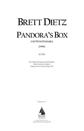 Brett William Dietz: Pandora's Box