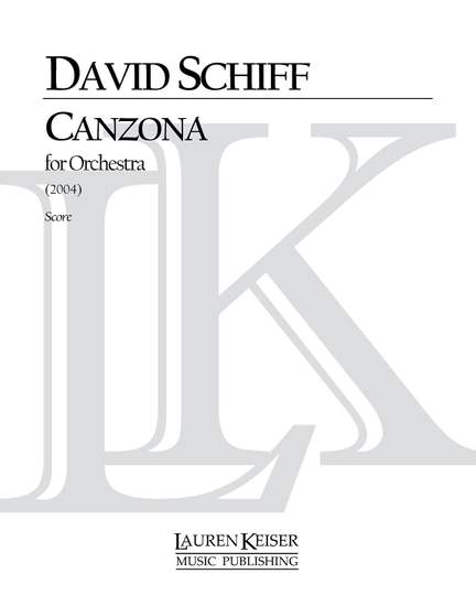 David Schiff: Canzona