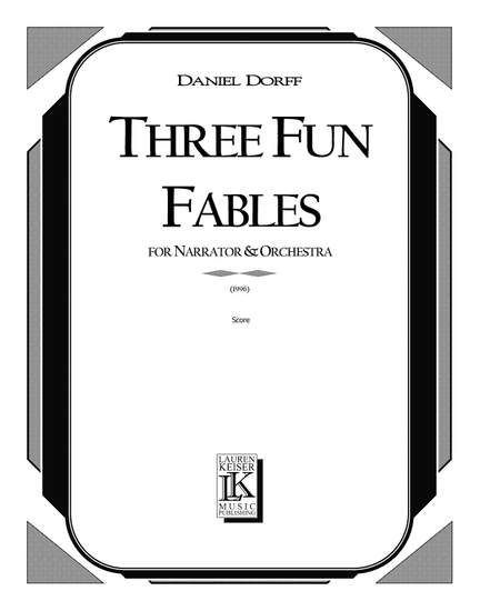 Daniel Dorff: 3 Fun Fables