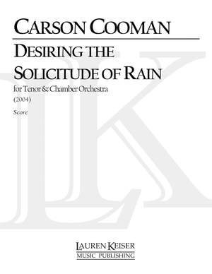 Carson Cooman: Desiring the Solicitude of Rain