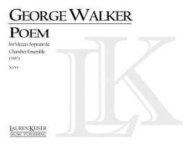 George Walker: Poem