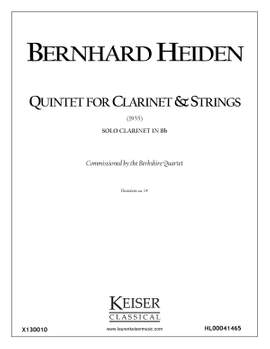 Bernhard Heiden: Clarinet Quintet