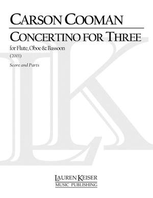 Carson Cooman: Concertino for Three