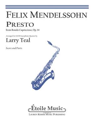 Felix Mendelssohn Bartholdy: Presto from Rondo Capriccioso, Op. 14