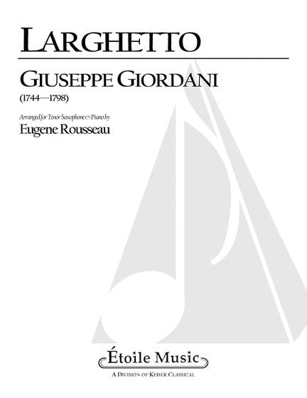Giuseppe Giordani: Larghetto