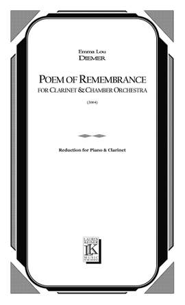 Emma Lou Diemer: Poem of Remembrance