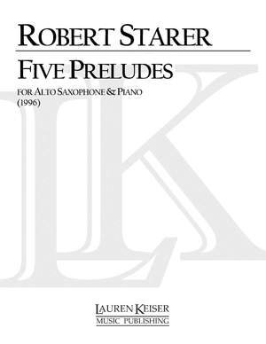 Robert Starer: Five Preludes