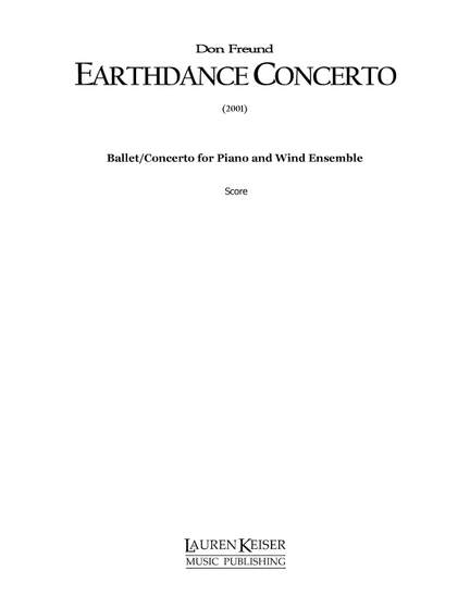 Don Freund: Earthdance Concerto