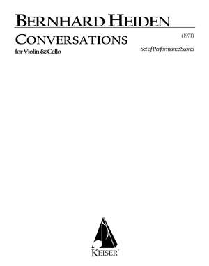 Bernhard Heiden: Conversations
