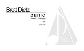 Brett William Dietz: Panic