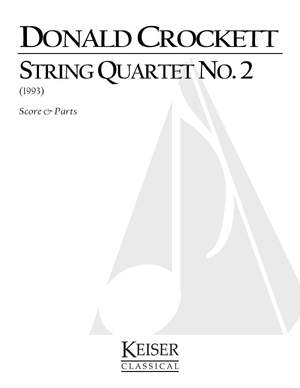 Donald Crockett: String Quartet No. 2