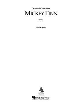 Donald Crockett: mickey finn