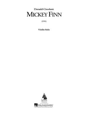 Donald Crockett: mickey finn