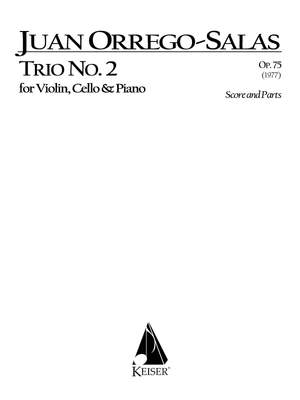 Juan Orrego-Salas: Trio No. 2, Op. 75