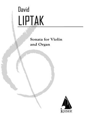 David Liptak: Sonata for Violin and Organ