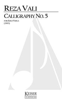 Reza Vali: Calligraphy No. 5