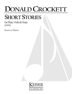 Donald Crockett: Short Stories for Flute, Viola and Harp