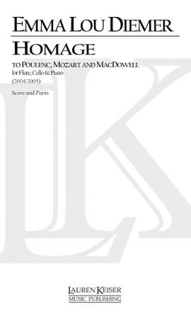 Emma Lou Diemer: Homage to Poulenc, Mozart and MacDowell