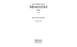 Brett William Dietz: Mementos 1: Vox