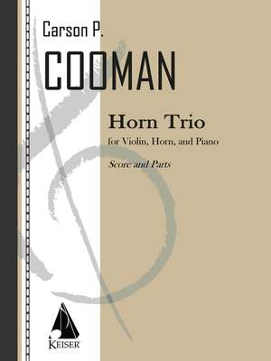 Carson Cooman: Horn Trio