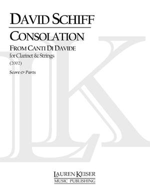 David Schiff: Consolation from Canti di Davide